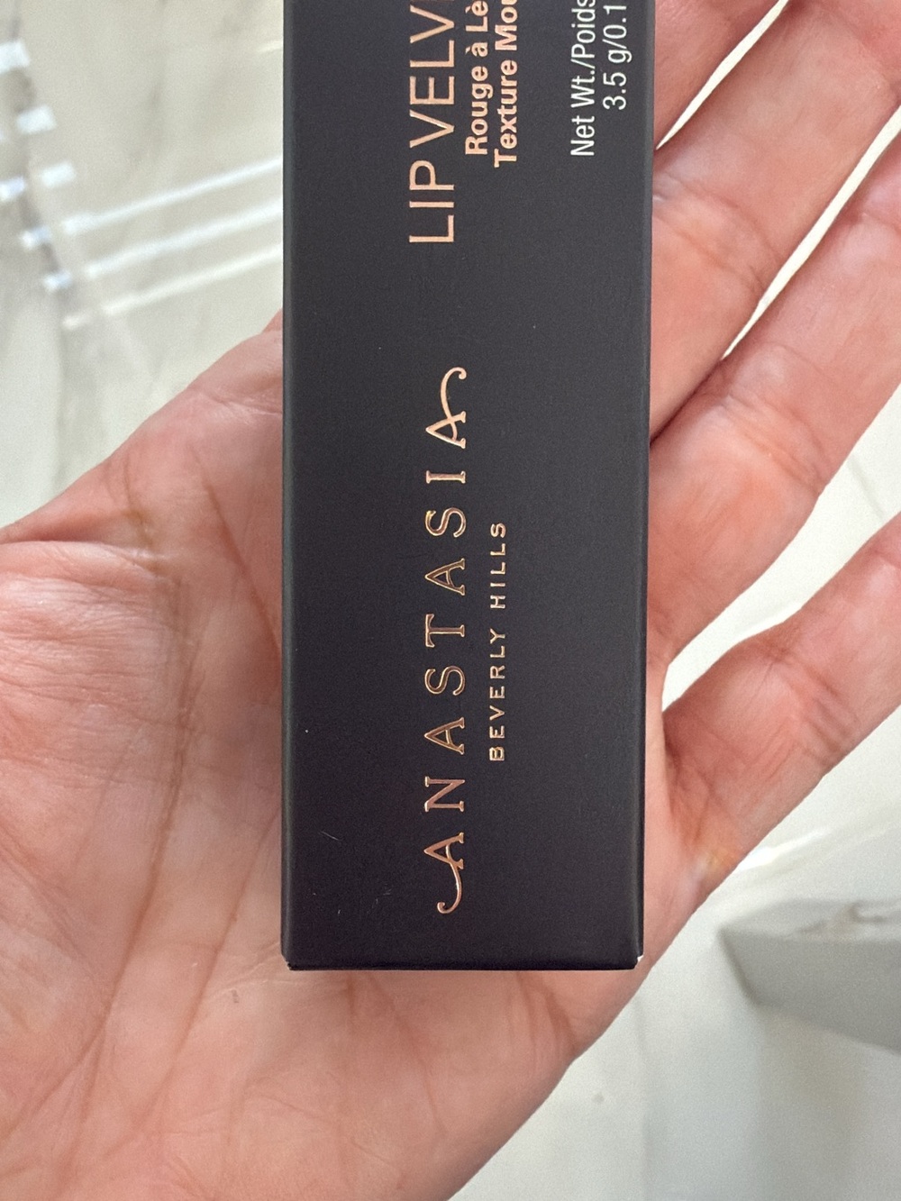 Anastasia Beverly Hills Lip Velvet Matte Lipstick - Black & Rose Gold Packaging